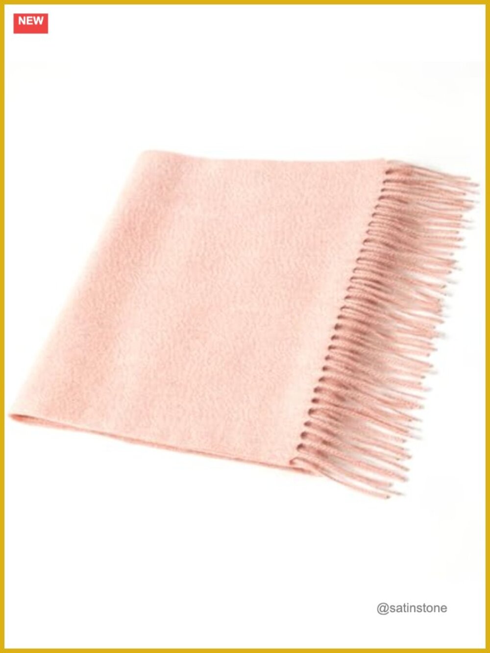 Pure 100% Cashmere Scarf Fringed Edges Ultra Soft Large Shawl Wrap Women Men